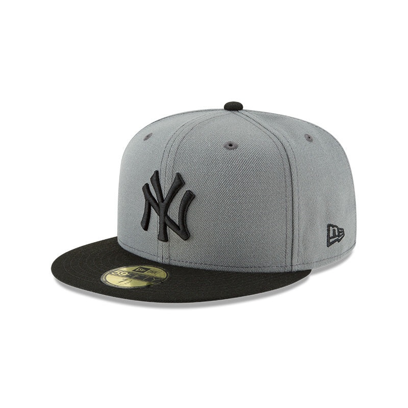 New York Yankees Storm Gray Basic 59FIFTY Fitted