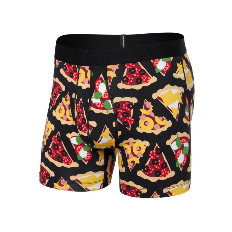 DropTemp Cooling Boxer Brief – Any Way U Slice It-Black