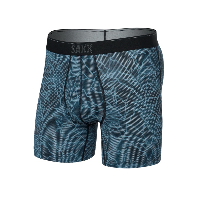 Quest Boxer Brief – Sketchy Mountain-Black