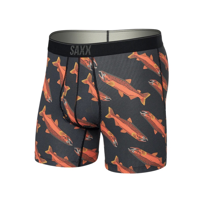Quest Quick-Dry Mesh – Coho-Black
