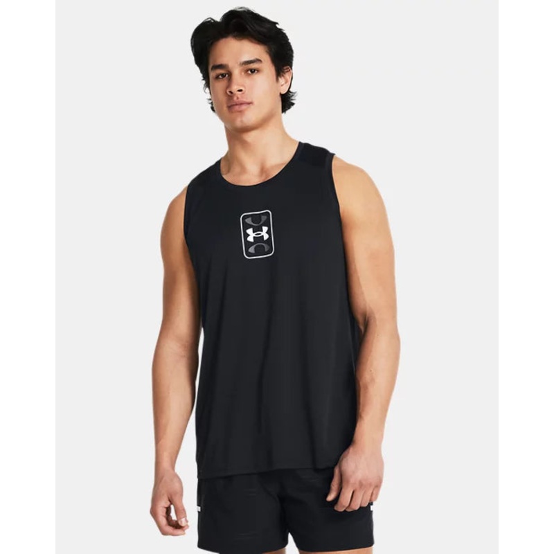 Men’s Zone Performance Tank|BLACK/WHITE|S|M|L|XL|XXL