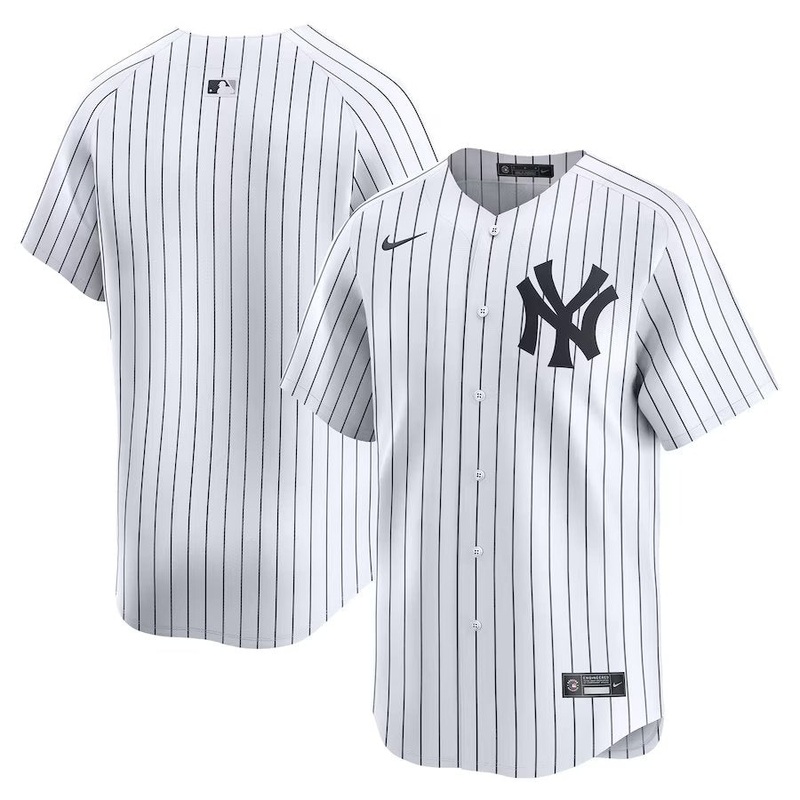 New York Yankees White Home Limited Jersey