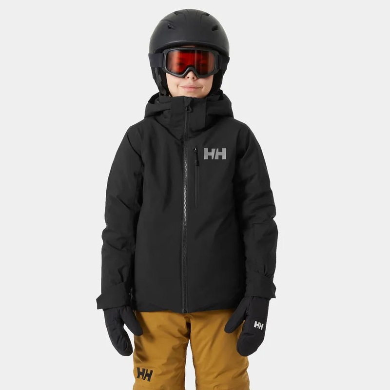 Juniors’ Elevate Ski Jacket|BLACK|SEPIA|10|12|14|16