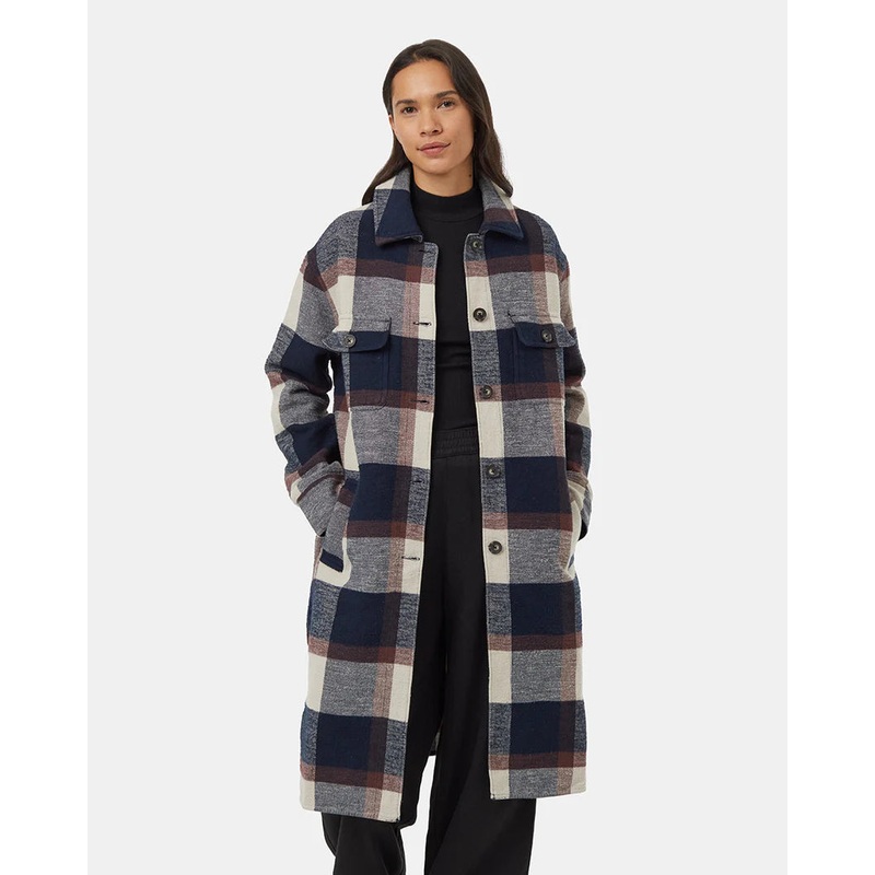 Women’s Heavy Weight Flannel Long Jacket