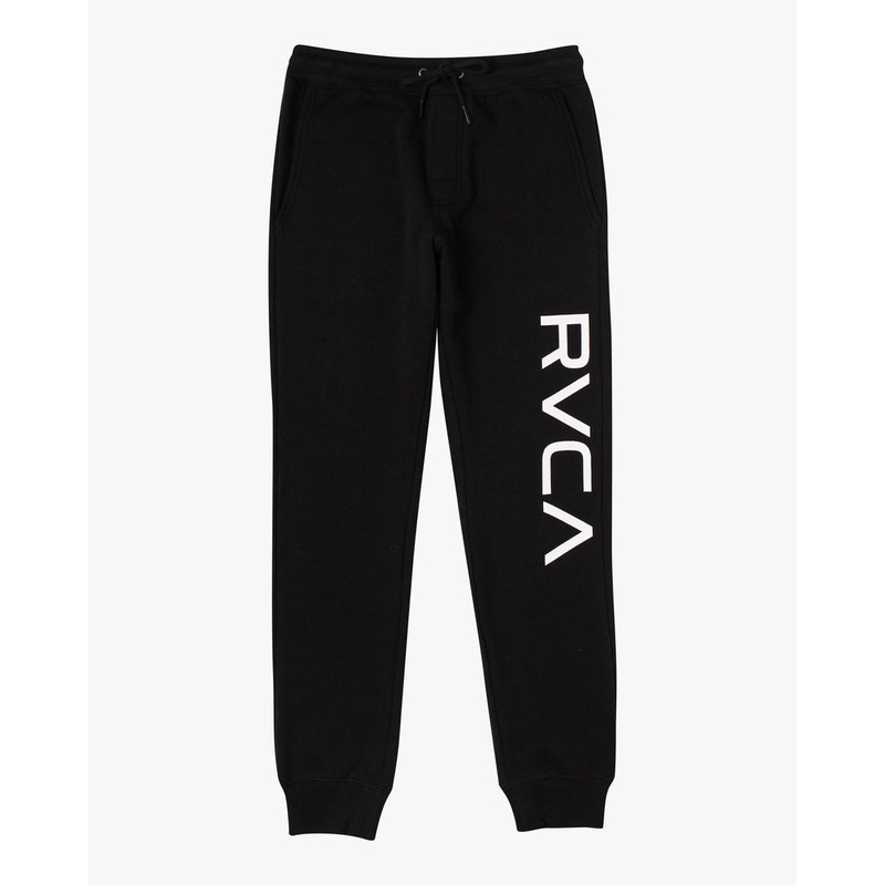 Big RVCA Sweatpants|BLACK|S|M|L|XL