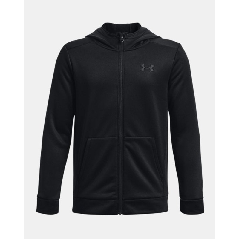 Boy’s Armour Fleece Full-Zip|BLACK|MARINE OD GREEN|TECH BLUE|XS|S|M|L|XL