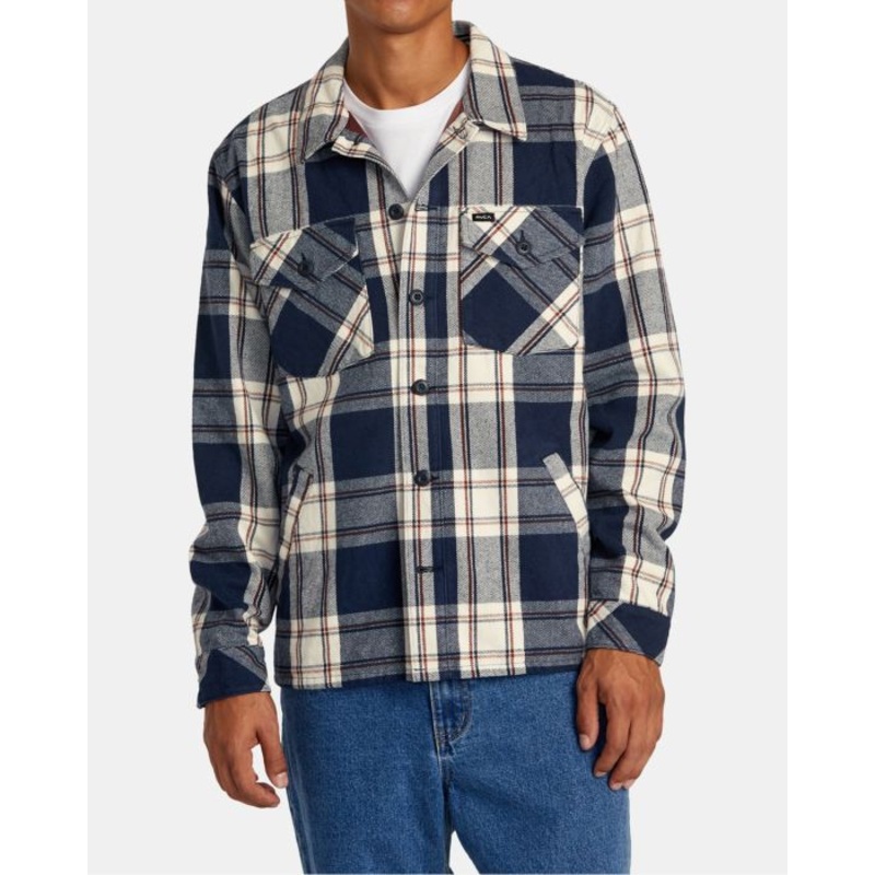 Flight Risk Shirt Jacket|MOODY BLUE|SMOKE HEATHER|M|L|XL|XXL