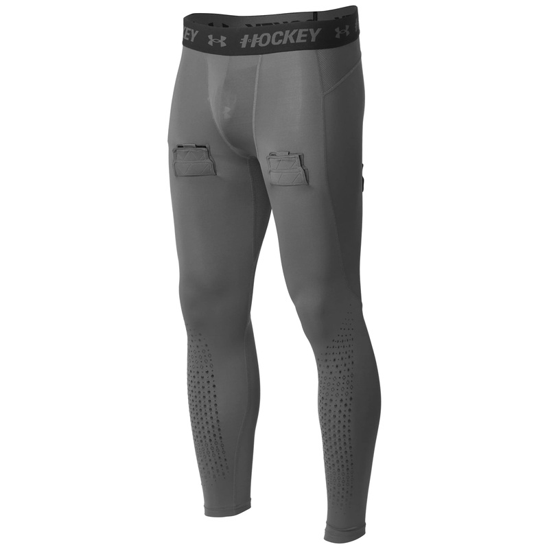 Hockey Compression Leggings|CASTLEROCK/BLACK|S|M|L|XL|XXL
