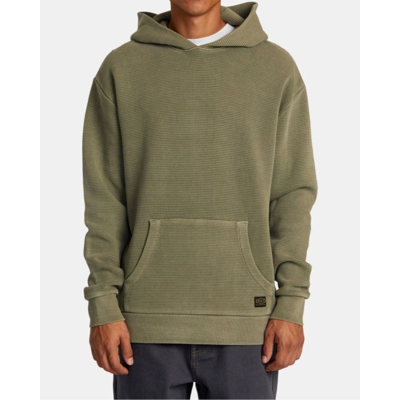 Men’s Dayshift Thermal Hoodie|OLIVE|M|L|XL|XXL