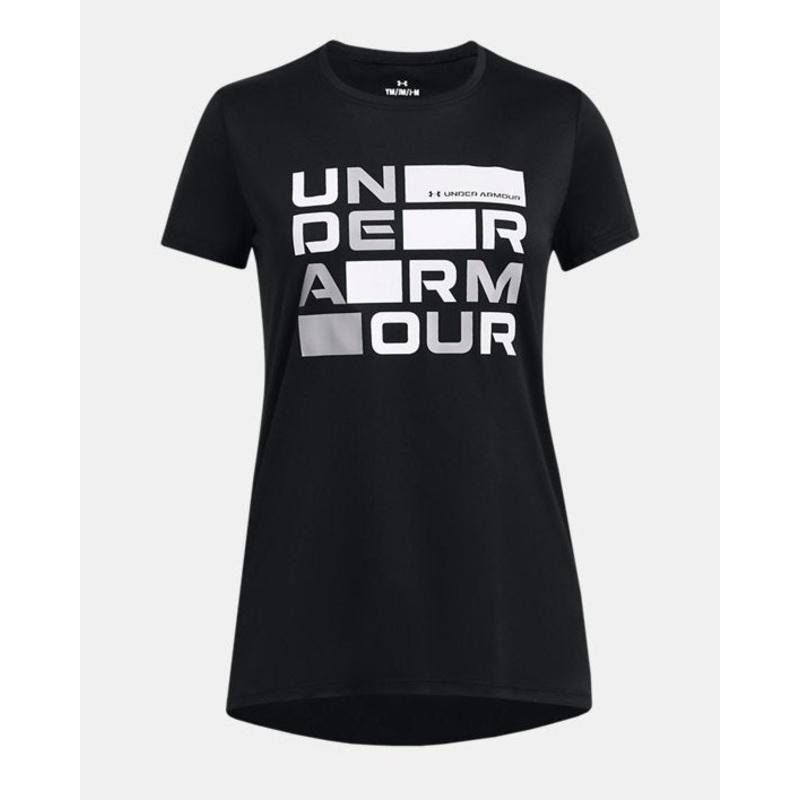Girl’s Tech Block Logo Short Sleeve