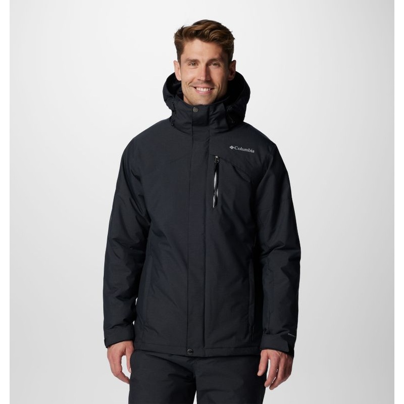 Men’s Last Racks II Jacket|BLACK MELANGE|MOUNTAIN BLUE/COLLEGIATE NAVY|CANOE/BLACK|S|M|L|XL|XXL