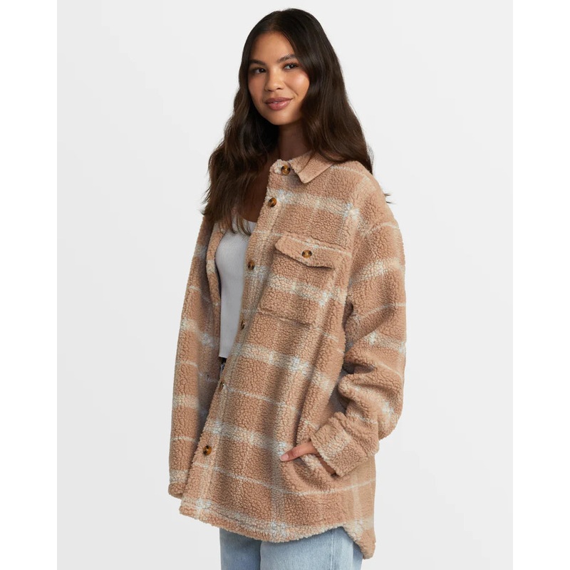 Women’s Birdie Shacket Flannel Jacket