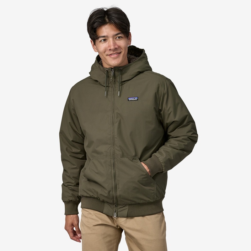Men’s Lined Isthmus Hoody|BASIN GREEN|S|M|L|XL