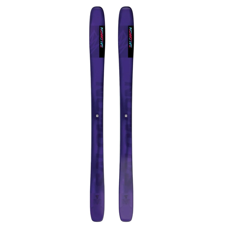 QST 98 Freeride Skis|TILLANDSIA PURPLE/PASTEL NEON BLUE 3/POPPY RED|176