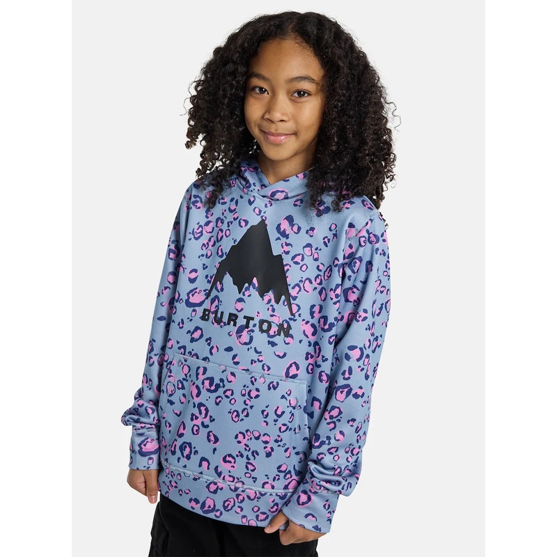 Kid’s Oak Pullover Hoodie|CHEETAH|TRUE BLACK HEATHER|GOLDENROD HEATHER|XS|S|M|L|XL