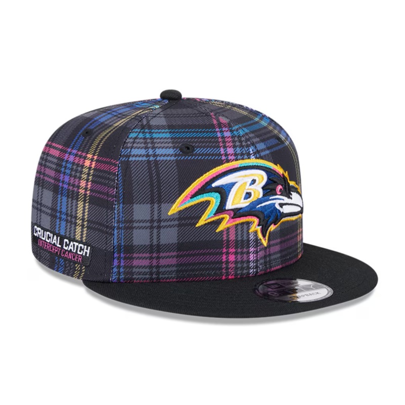 2024 NFL Crucial Catch Plaid 9FIFTY Snapback Hat