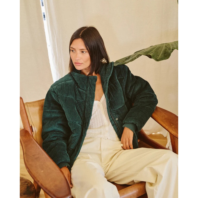 Women’s Eezeh Corduroy Puffer Jacket