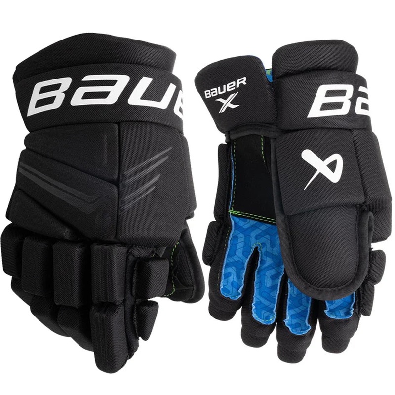 Junior X Hockey Gloves – 2024|BLACK|NAVY|10″|11″