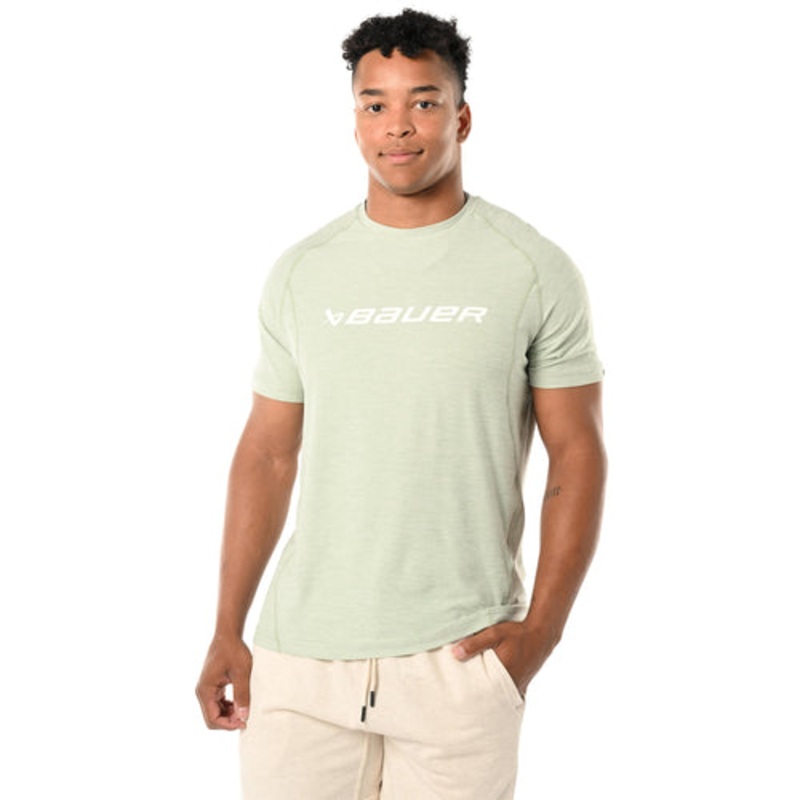 Fleece Men’s Training Tee|MINT|OAT HEATHER|S|M|L|XL|XXL