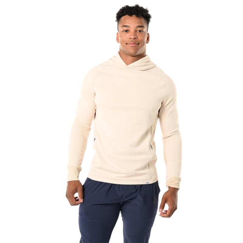 Fleece Senior Hoodie|OAT HEATHER|LIGHT GREY|S|M|L|XL|XXL