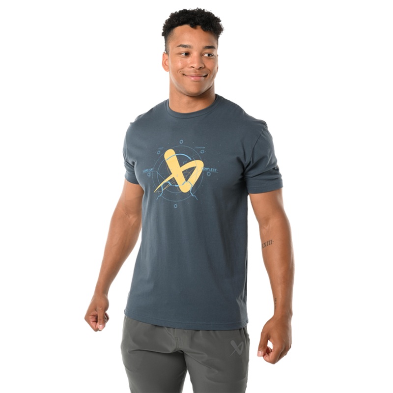 Men’s Upload Tee|BLUE|S|M|L|XL|XXL