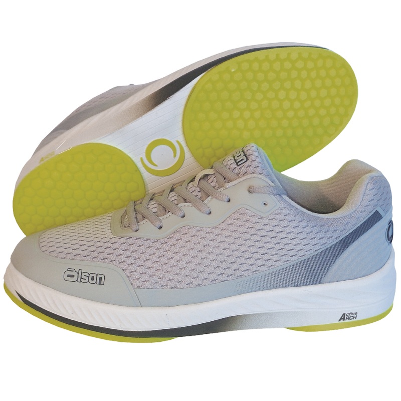 Jill – Women’s VOLTAJE Grey 1/16 Split Slider (Mid-Speed) Curling Shoe