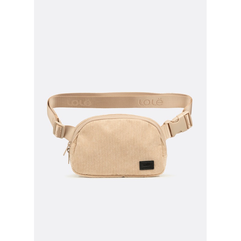 Women’s Corduroy Belt Bag|ABALONE|MOSS|OS
