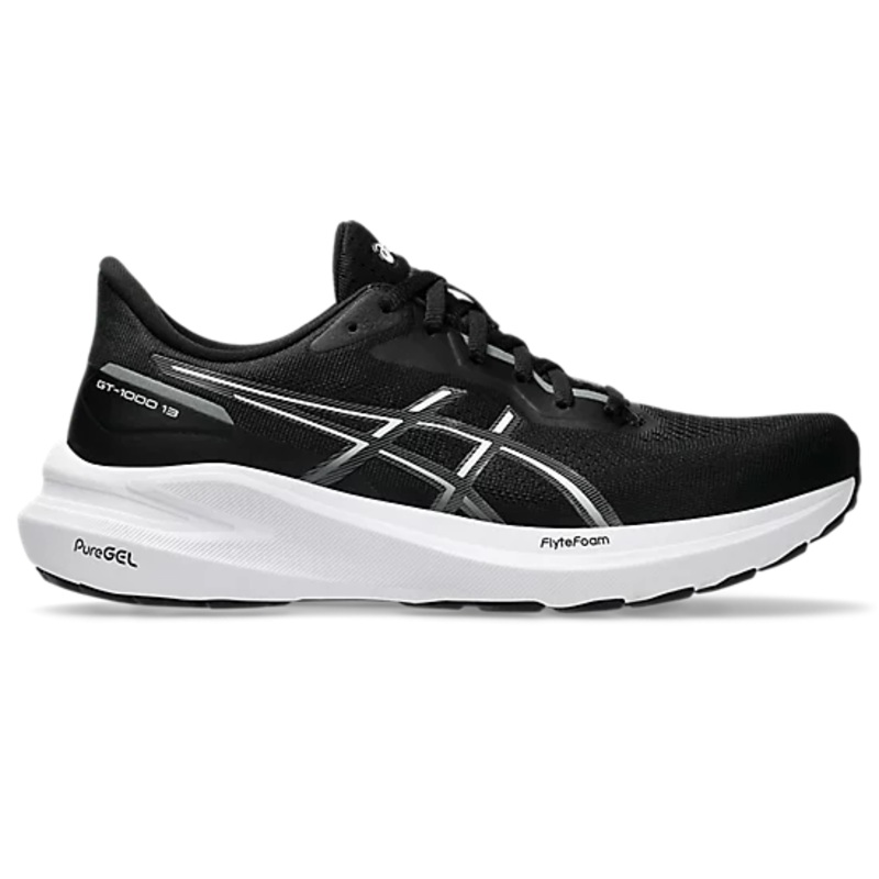 Women’s GT-1000 13 Wide|BLACK/WHITE|8.5