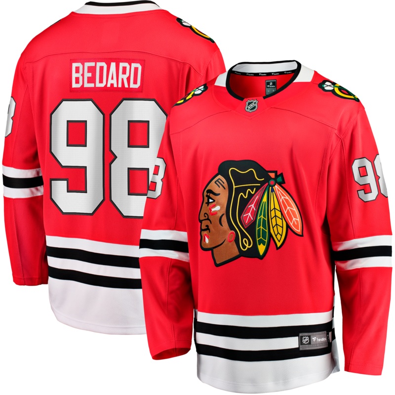 Connor Bedard Chicago Blackhawks Breakaway Jerseys