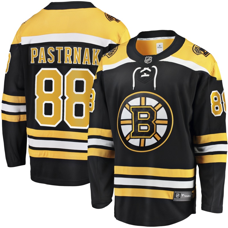 David Pastrnak Boston Bruins Home Breakaway Jersey