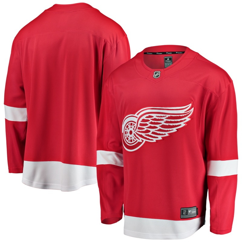 Detroit Red Wings Breakaway Home Jersey – Blank