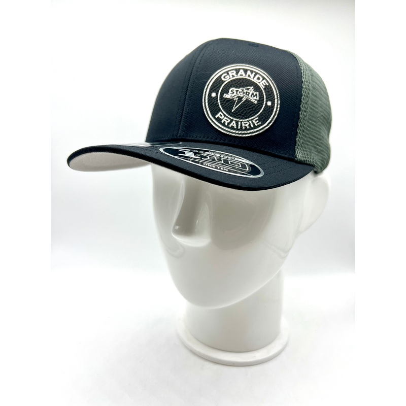 Storm Leather Patch Trucker Cap