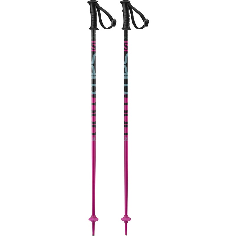 Salomon Kaloo Kids Ski Poles|PINK/BLACK|BLUE/ORANGE|85|90|95|100|105