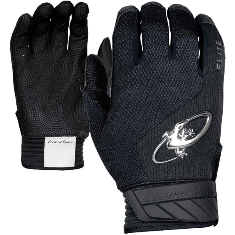 KOMODO ELITE BATTING GLOVE|YM|YL|Jet Black|Graphite