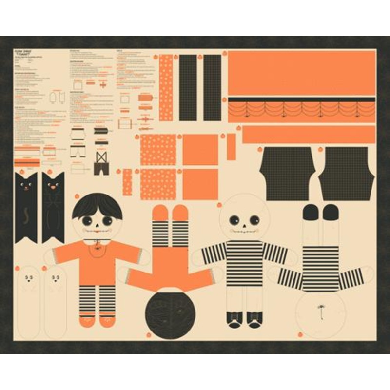 Home Sweet Haunt|20 11 Stuffed Panel|19 11 Block Panel|10 11 Newspaper|12 11 Allover spooky|13 13 Pumpkin Skeleton orange|13 15 Pumpkin skeleton green|14 14 orange ghosts|16 11 Pumpkins on cream|18 11 Cream and black houndstooth