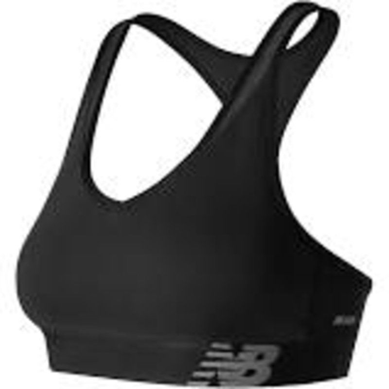 New Balance Pace Sports Bra|XS|S|M|L|XL|Black|White