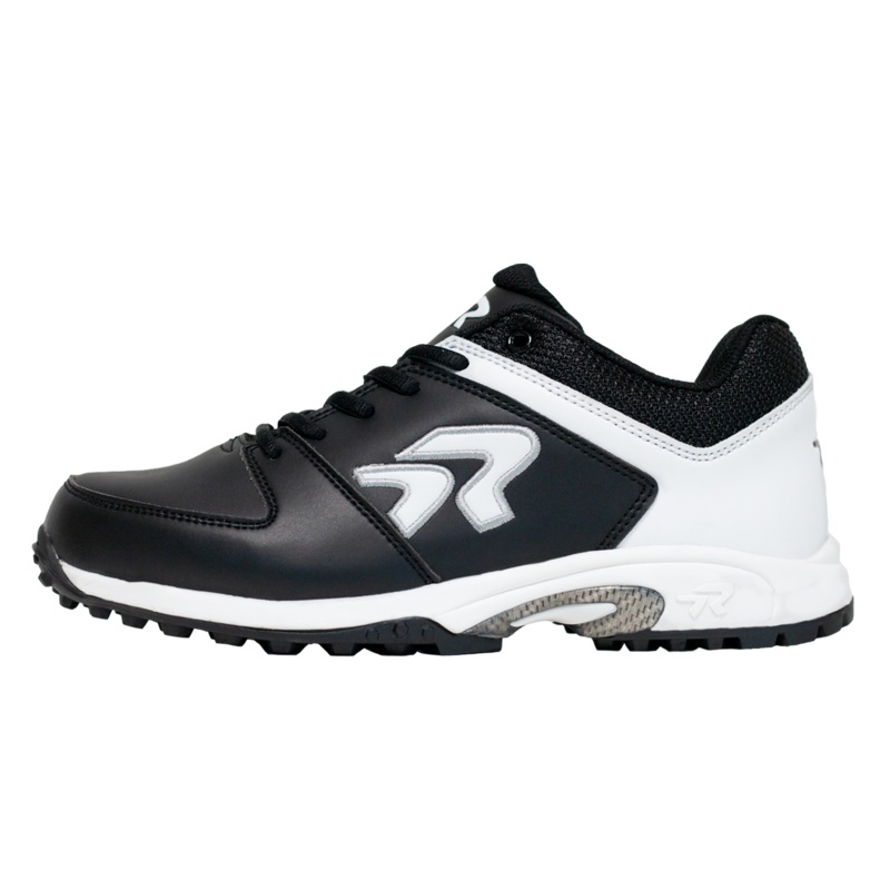 Ringor Flite Womens Turf Shoe|5.5|6.0|6.5|7.0|7.5|7.5 w/Pitching Toe|8.0|8.0 w/Pitching Toe|8.5|9.0|9.0 w/Pitching Toe|9.5|10|10.5|11|11.5|12|13|Black/White|White/Silver