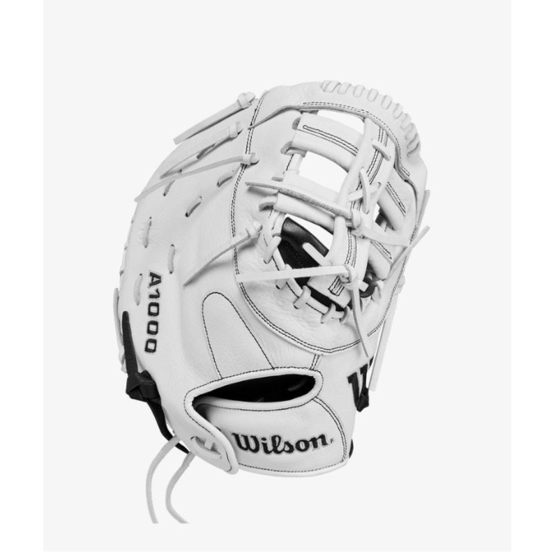Wilson 2024 A1000 Fastpitch 1st Base Mitt – White