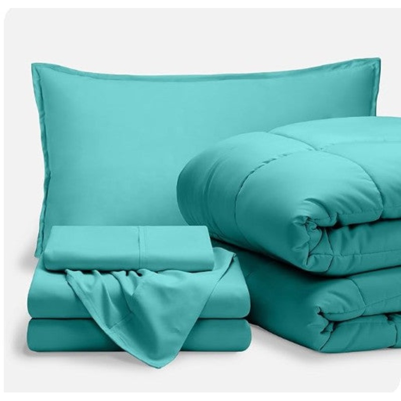 Bed-in-A-Bag 5 Piece Comforter & Sheet Set