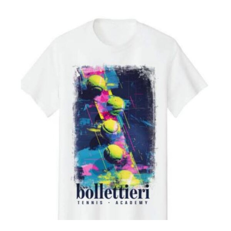 Bollettieri Tee|White|Small|Medium|Large|XLarge|2XLarge