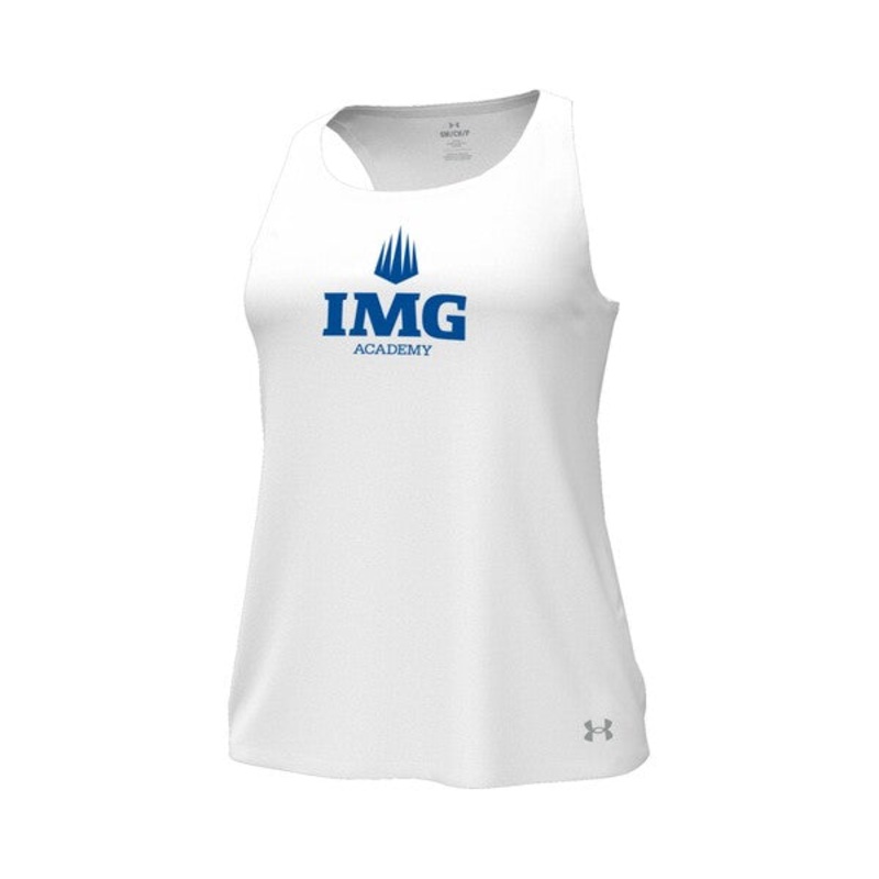 Gameday Tech Armourfuse Tank|White/Royal|Women’s/Small|Women’s/Medium|Women’s/Large|Women’s/XLarge