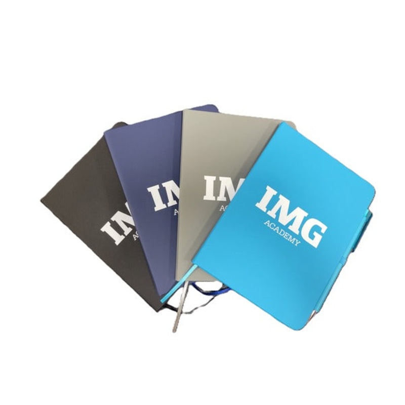 Notebook w/ Pen|Black|Navy|Grey|Teal