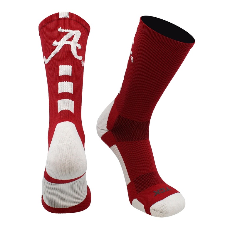 Alabama Crimson Tide Socks Baseline Crew