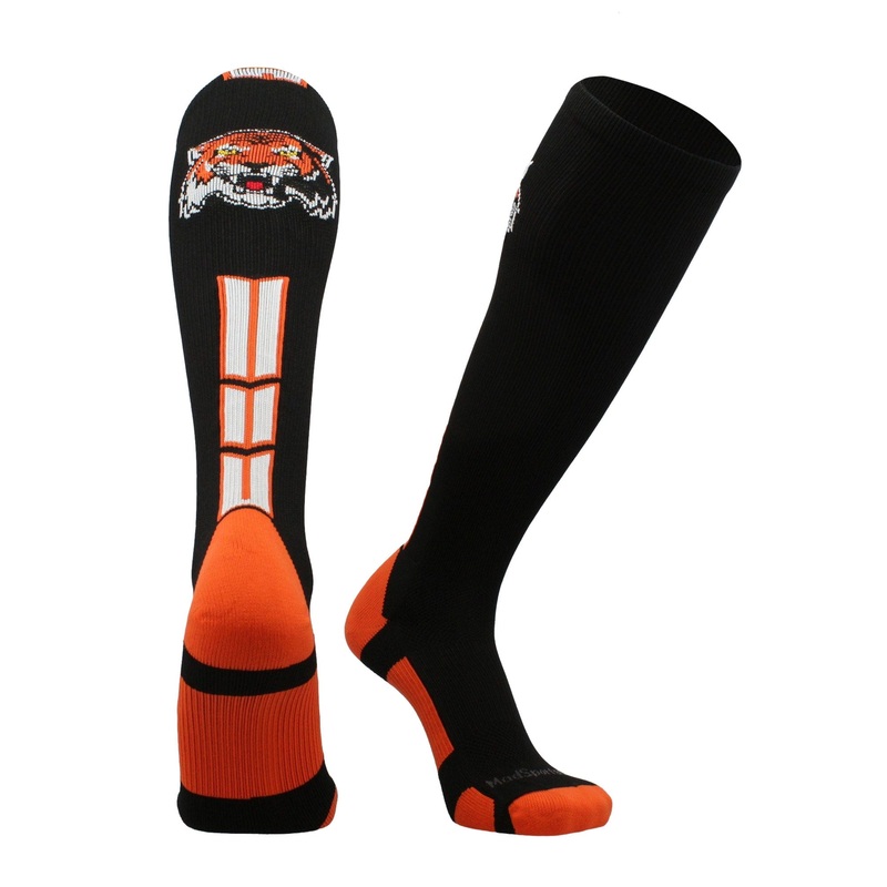 Tigers Logo Over the Calf Socks