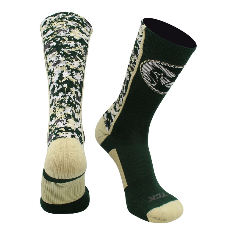 CSU Rams Socks Digital Camo Crew