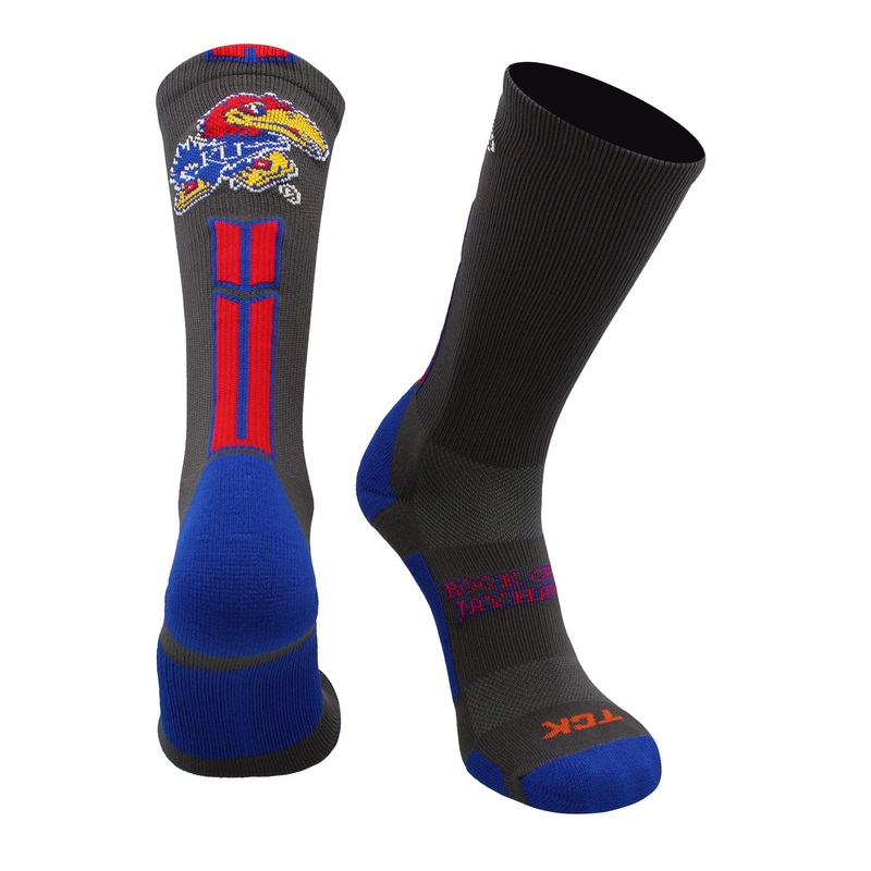 Kansas Jayhawks Socks Baseline 3.0 Crew