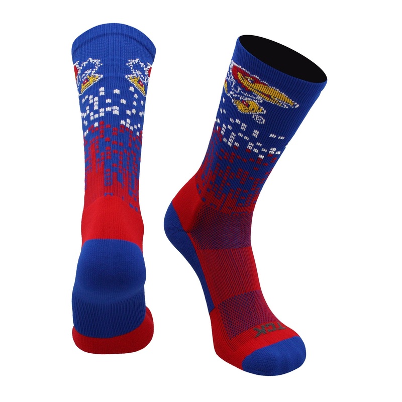 Kansas Jayhawks Socks Downtown Crew