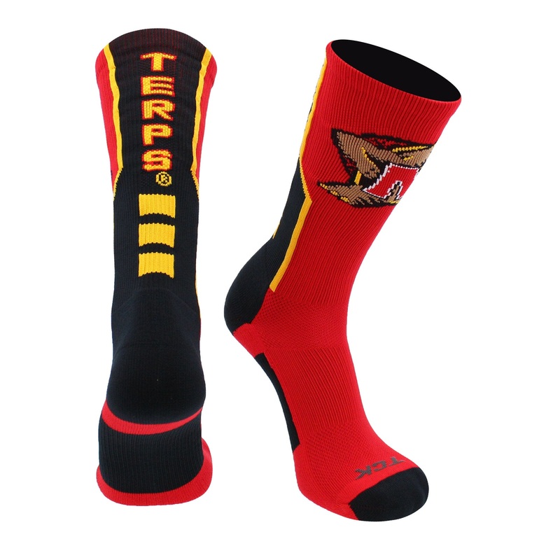 Maryland Terps Socks Perimeter Crew