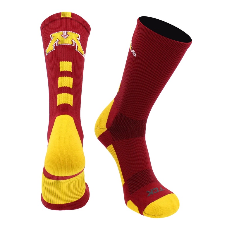 Minnesota Golden Gophers Socks Baseline Crew