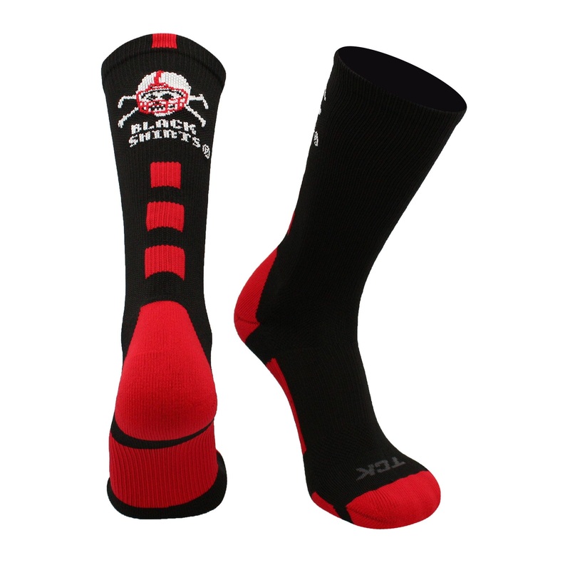 Nebraska Cornhuskers Socks Blackshirts Crew